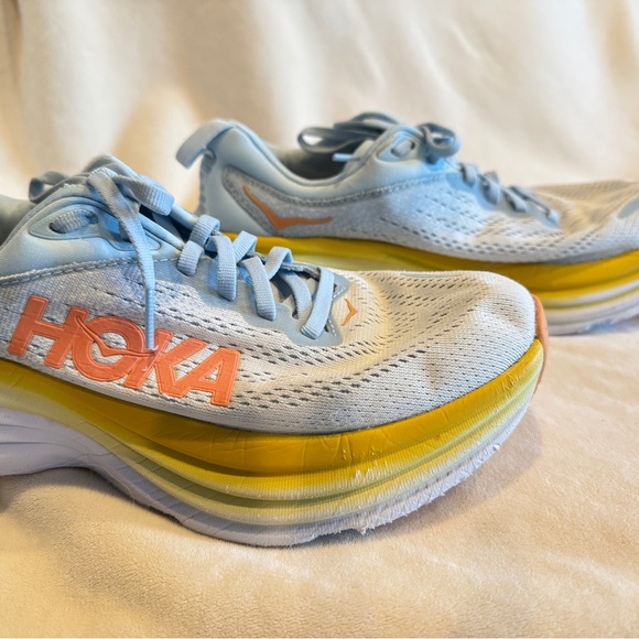Hoka Bondi 8 summer song blue country air - Picture 5 of 6
